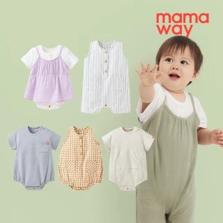 【mamaway 媽媽餵】BABY 包屁衣 1入(多款任選)