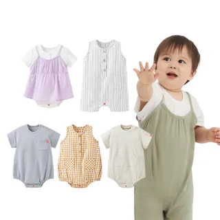 【mamaway 媽媽餵】BABY 包屁衣 1入(多款任選)