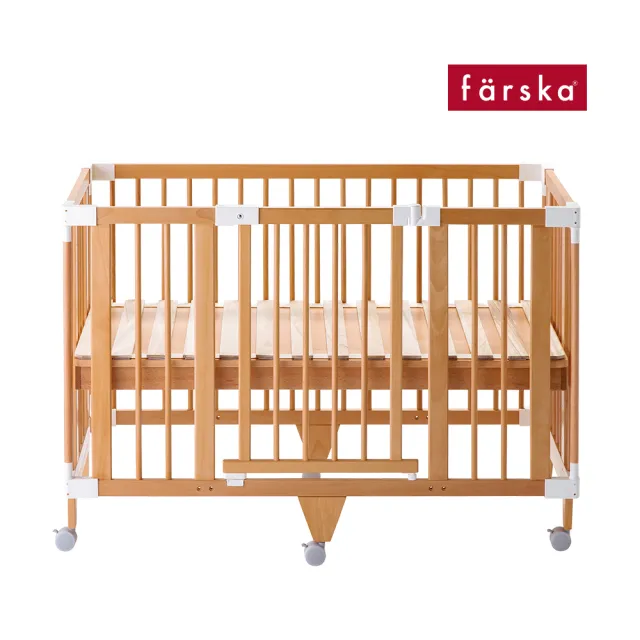 【farska】總代理｜童趣森林5合1嬰兒大床 Long (五種變化 - 嬰兒床、圍欄、畫桌、沙發、書桌)
