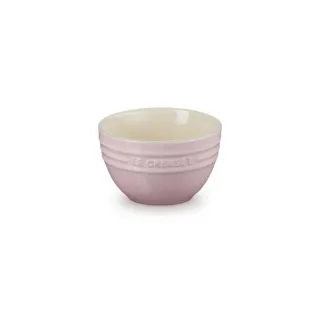 【Le Creuset】瓷器韓式飯碗10cm(雪紡粉)