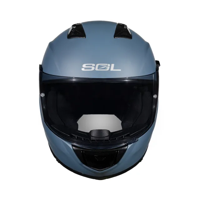 【SOL】SF-7 素色 素消光藍 全罩式安全帽(內襯│鏡片│內藏墨鏡│加強型眼鏡溝│內建EPS藍芽耳機槽)