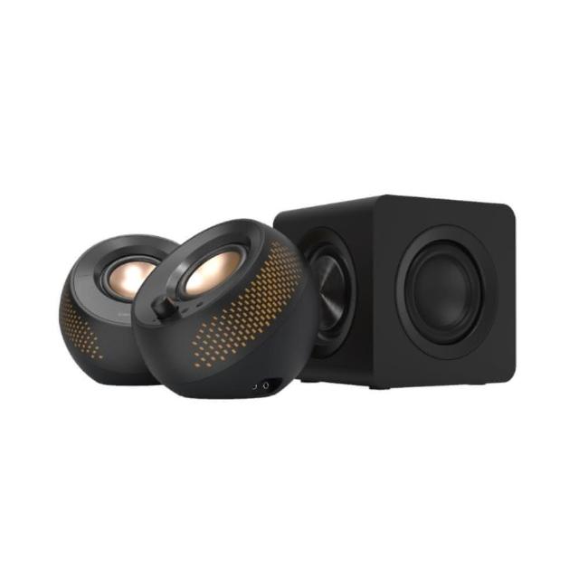 Creative Pebble X Plus 是一款高價效比的桌上型雙聲道喇叭，支援藍芽連線，黑色設計時尚大方，適合用於電腦、筆電或多媒體裝置的音效輸出。採用 USB 供電方式，節省電力，並提供 1 年保固，品質有保障。