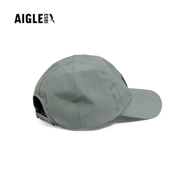 【AIGLE】GORE-TEX 防水棒球帽｜AG-FAB32A243 深灰綠(goretex 棒球帽 帽子 防水帽 鴨舌帽 老帽)