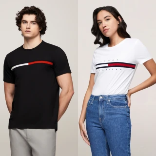 【Tommy Hilfiger】官方旗艦館 經典男女短袖T恤 多款任選