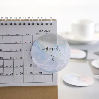【Paper Play】星球便利貼 萬用便利貼/創意科幻星球萬用便利貼 30枚(6款任選)