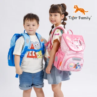 【Tiger Family】童趣幼兒園書包-聯名款(幼稚園適用-可裝A4)
