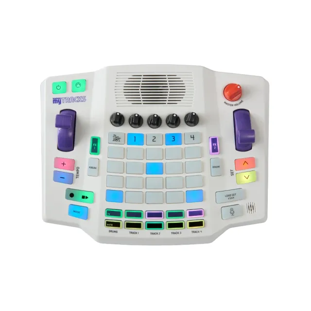 【Blipblox】myTracks 節奏機 合成器 玩具樂器(聲音教學樂器 科學STEM 電子樂器)
