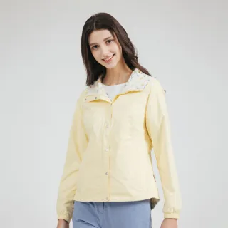 【TRAVELER 旅行者】女款雙機能防水自體收納抗UV外套 ｜251TR101(防水外套/抗UV/雙面穿)