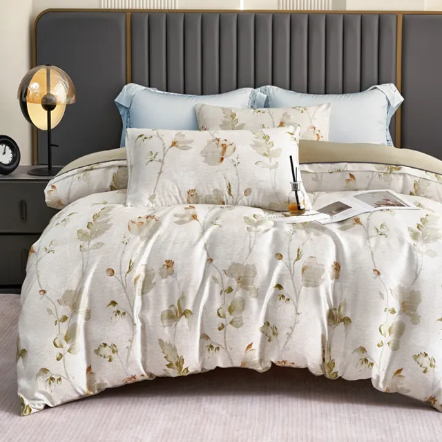 【ALAI 寢飾工場】60支100%天絲萊賽爾 兩用被床包組 均一價(單/雙/加大 多款任選/300織)