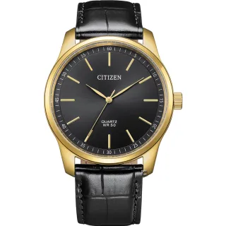 【CITIZEN 星辰】簡約三針石英腕錶-42mm 618 年中慶 送禮 自用(BH5002-02E)