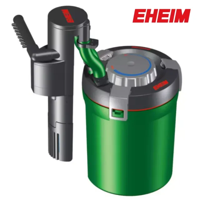 【EHEIM 伊罕】40型迷你小圓桶/小型外置過濾器/精巧外置式過濾桶/小圓筒(濾材升級版含石英石白餅藍餅)