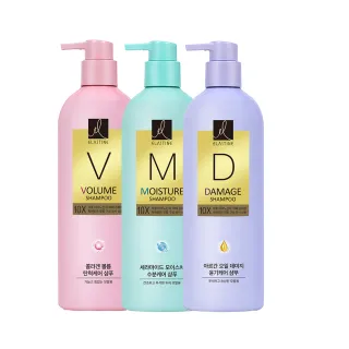 【ELASTINE】10倍修護洗髮/潤髮/護髮680ml(保濕修護/受損修護/彈力修護)