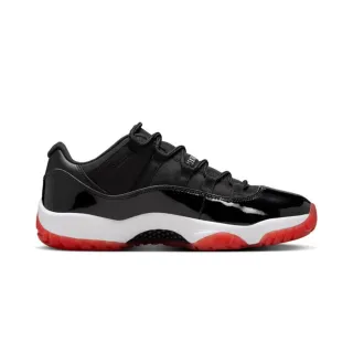 【NIKE 耐吉】Air Jordan 11 Low Bred 2025 黑白紅 復刻 經典 低筒 休閒鞋 男鞋 FV5104-006