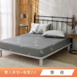 【HongYew 鴻宇】台灣製100%精梳棉 床包枕套組 雙人(多款)