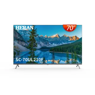 【HERAN 禾聯】70型Android認證4K HDR連網液晶顯示器(SC-70UL210F)
