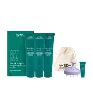 【AVEDA】花植結構重鍵精華三件組100mlx3(免沖洗護髮)
