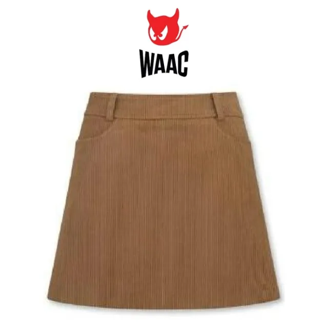 【WAAC】CORDUROY SKORT 女士 高爾夫短褲裙(兩色任選)