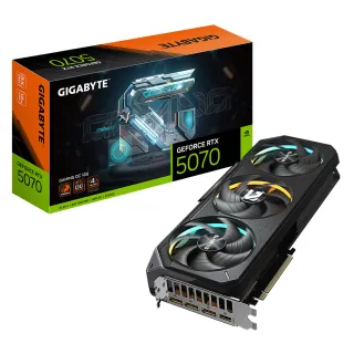 【GIGABYTE 技嘉】GeForce RTX 5070 GAMING OC 12G GV-N5070GAMING OC-12GD顯示卡