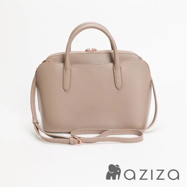 【aziza】URI手提斜背包-大(午茶駝/絕版出清品)