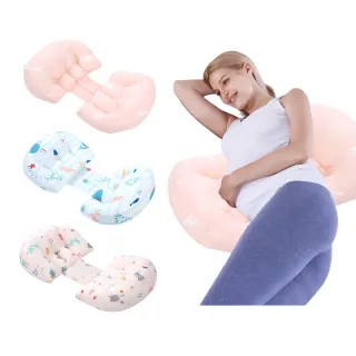 【Kiyo】升級可調節孕婦U型側睡枕 側臥護腰枕 靠枕 靠腰墊