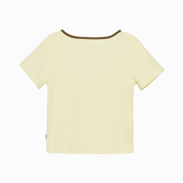 【LEVIS】女款 U領短T 短袖 合身版型 上衣 熱賣單品 003SM-0000