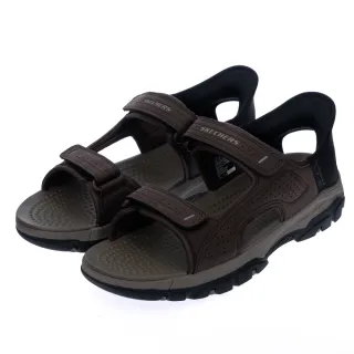 【SKECHERS】男鞋 休閒系列 涼鞋 拖鞋 瞬穿舒適科技 TRESMEN(205289CHOC)