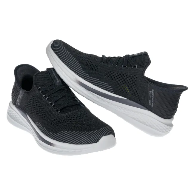 【SKECHERS】男鞋 休閒系列 休閒鞋 瞬穿舒適科技 SLADE(210810BLK)