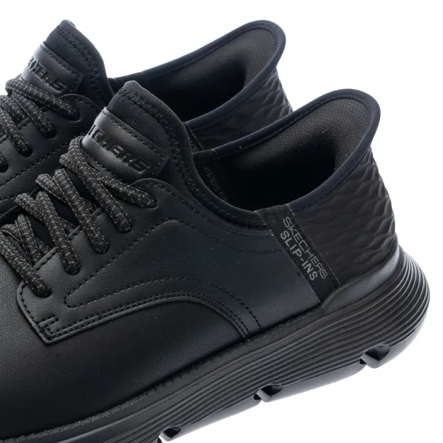 【SKECHERS】男鞋 休閒系列 休閒鞋 瞬穿舒適科技 GARZA 寬楦款(205046WBBK)