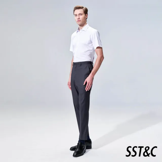 【SST&C ★MOMO獨賣★】男士 素面修身/經典商務西裝褲-多款任選(OUT)
