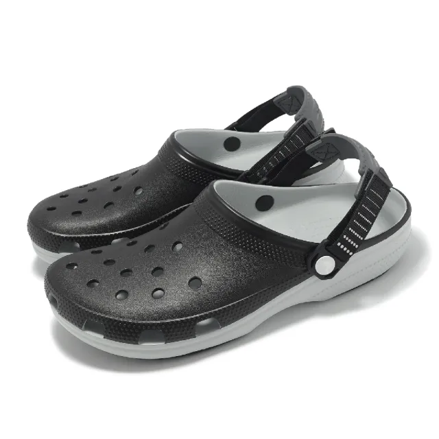 【Crocs】洞洞鞋 Classic Turbo Clog 男鞋 女鞋 經典渦輪克駱格 黑 涼鞋(211287001)