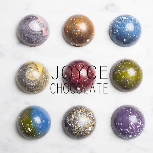 【Joyce巧克力工房】星球系列巧克力禮盒9顆入(半圓款)