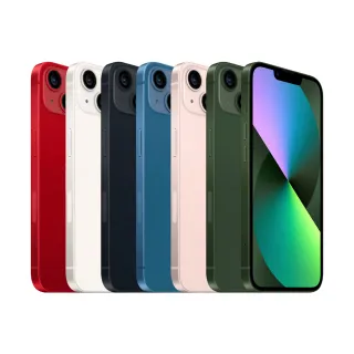 【Apple】A+級福利品 iPhone 13 256G 6.1吋(贈送手機保護套+鋼化保護貼+原廠充電器)