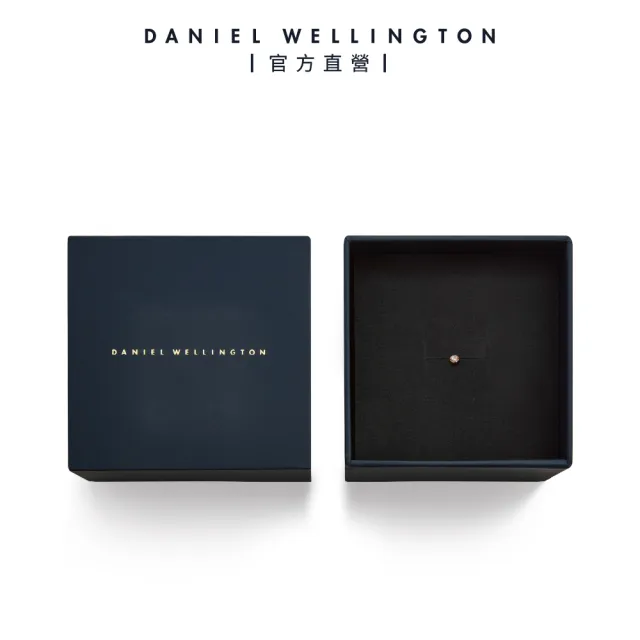 【Daniel Wellington】Micro Crystal 微型水晶圓形耳環-單入(三色任選)