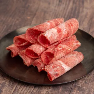 【小嚼士】沙朗牛背肩肉片 1KG 買4送2/共6包(火鍋肉片 烤肉片 炒片 牛肉片 沙朗牛 牛肉 冷凍牛肉)