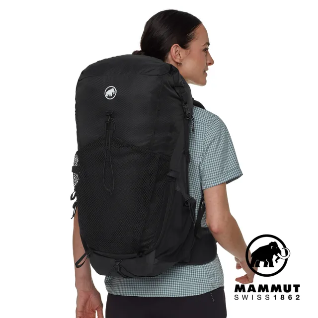 【Mammut 長毛象】Ducan Spine 28-35 Women 動態背負健行後背包 28-35L 黑色 女款 #2530-01450