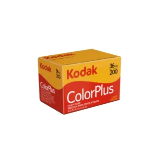 【Kodak 柯達】ColorPlus 彩色膠捲135底片 36張 加購品(ISO 200)