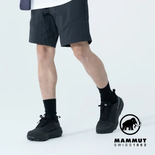 【Mammut 長毛象官方直營】Aenergy Mtn Low GTX 防水低筒越野健行鞋 男款 黑/深鋼鐵灰 #3030-05300