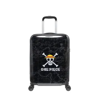 【OUTDOOR】ONE PIECE航海王魯夫20吋行李箱-黑色 BCOP24M20BK(★正版授權聯名款★)