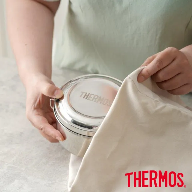 【THERMOS 膳魔師】不鏽鋼便當盒1000ml(Z-LBNP-14)