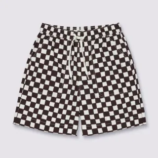 【VANS 官方旗艦】Artist Collection - Riroo 女款黑白色棋盤格短褲