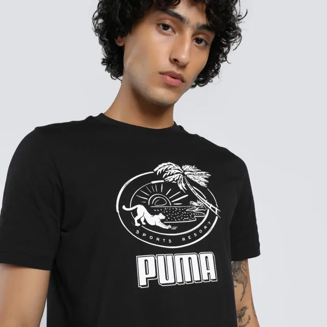 【PUMA官方旗艦】基本系列Palm短袖T恤 男性 68853701 短t