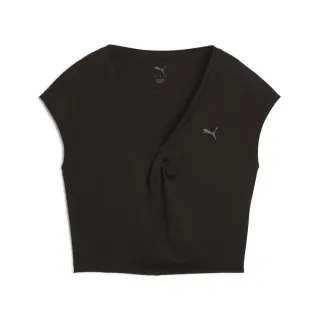 【PUMA官方旗艦】瑜珈系列Cloudspun扭結短袖T恤 女性 52669701 短t