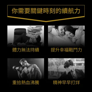 【PowerHero 勁漢英雄】L-精胺酸祕魯黑瑪卡膠囊x3盒(90顆/盒、100%黑瑪卡、蜆精、蠔精)
