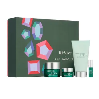 【ReVive】官方直營 光采新生寶石幻境禮盒(活膚霜50ml+賦活眼霜15ml+極緻潔膚霜125ml-母親節限定)