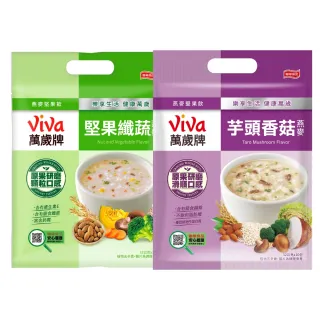 【萬歲牌】堅果纖蔬燕麥/芋頭香菇/海苔昆布燕麥/核桃紅豆燕麥/南瓜腰果(32gx10包/袋)