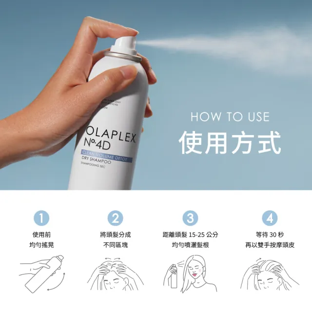 【OLAPLEX 歐啦】4D號極淨乾洗髮32G(歐拉)