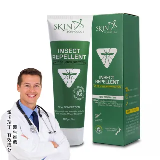 【紐西蘭Skin Technology】Picaridin 25%瑞斌12H長效防蚊乳霜180GM(派卡瑞丁 乳霜)