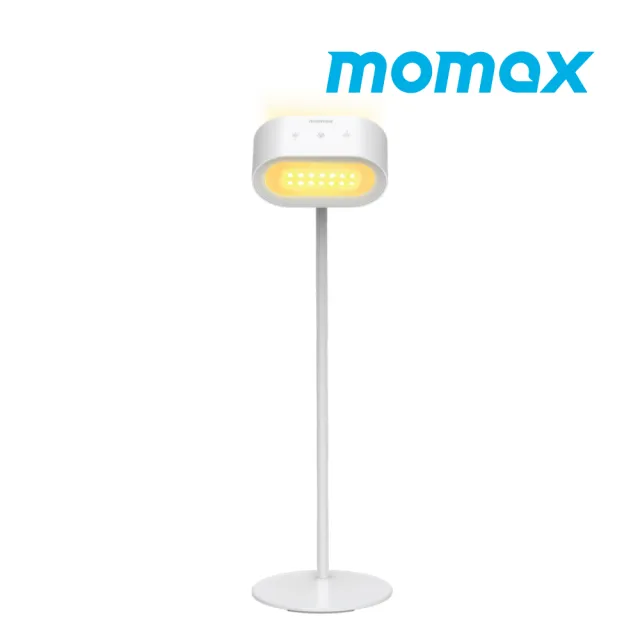 【Momax】SnapLux Mood 可攜式360°雙光源無線磁吸氣氛燈(氣氛燈/床頭燈/小夜燈)