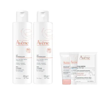【Avene 雅漾官方直營】活泉舒緩卸妝乳 2入組
