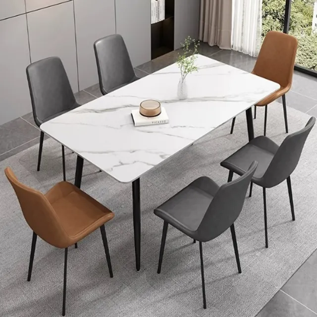 【Taoshop 淘家舖】大理石紋餐桌 QY-CZ015(160*80*75cm 不含餐椅)